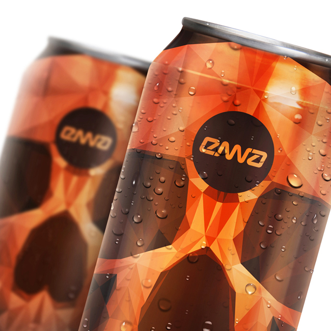 熊貓形象能量飲料包裝設(shè)計(圖3)