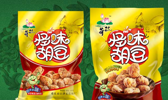荷花牌品牌logo與食品包裝設(shè)計(jì)欣賞(圖4)