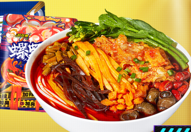 好歡螺 HAOHUANLUO好歡螺品牌logo與食品包裝設(shè)計(jì)欣賞(圖4)