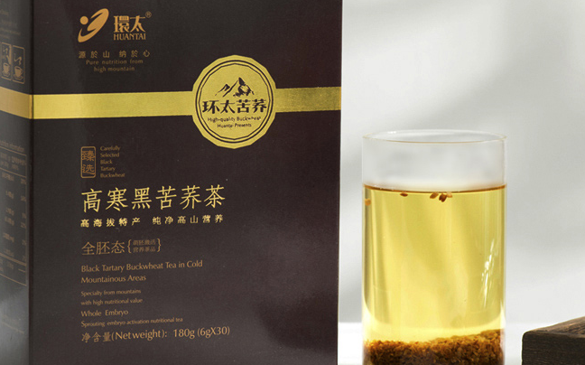 環(huán)太苦蕎品牌logo與食品包裝設(shè)計(jì)欣賞(圖3)