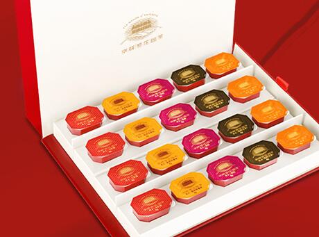 華祥苑品牌logo與食品包裝設(shè)計(jì)欣賞(圖2)