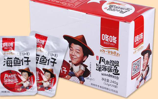 咚咚 咚咚品牌logo與食品包裝設(shè)計欣賞(圖2)