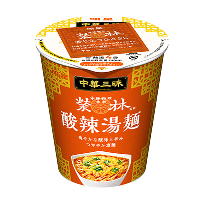 包裝設(shè)計(jì)公司推薦明星中華三昧赤坂薈林酸辣湯面明星食品包裝設(shè)計(jì)欣賞(圖1)