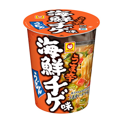 包裝設(shè)計(jì)公司推薦麻辣燙海鮮味烏冬面東洋水產(chǎn)包裝設(shè)計(jì)欣賞(圖1)