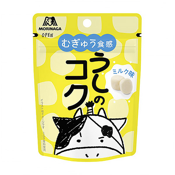 食品包裝設計欣賞牛奶味森永制果森永制果包裝設計欣賞(圖1)