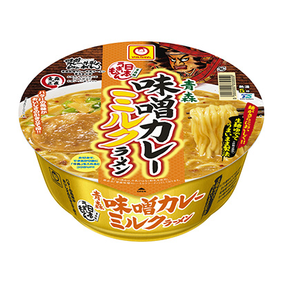 包裝設(shè)計(jì)公司推薦馬爾先生日本好吃的東西青森味增咖喱磨坊拉面東洋水產(chǎn)面類(lèi)包裝設(shè)計(jì)(圖1)