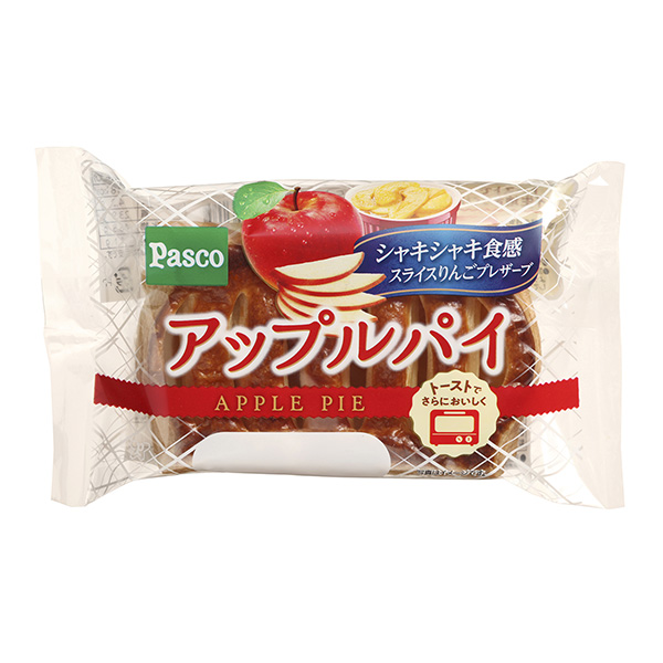 蘋果派敷島制面包包裝設計(圖1)