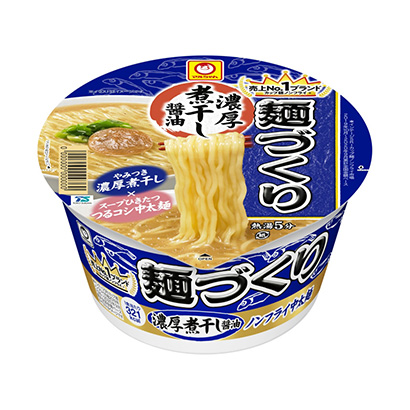 馬爾醬面制作濃厚煮干醬油東洋水產面類包裝設計(圖1)