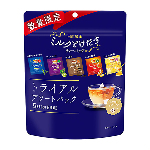 日東紅茶牛奶融化后的茶包試用隔離包包裝設(shè)計(jì)欣賞(圖1) 日東紅茶牛奶融化后的茶包試用隔離包包裝設(shè)計(jì)欣賞(圖1)