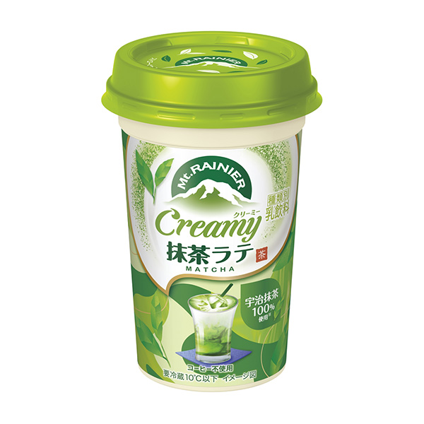 芒特萊尼亞克利米抹茶拿鐵森永乳業(yè)食品飲料包裝設(shè)計(jì)(圖1)