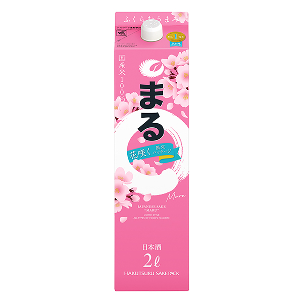 白鶴鮭魚(yú)包裝丸開(kāi)花限定包裝白鶴釀酒食品飲料包裝設(shè)計(jì)(圖1)