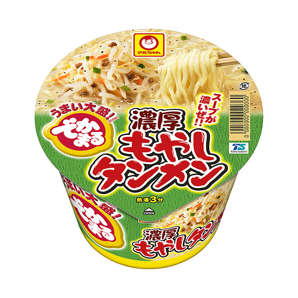 由丸先生管理的濃厚豆芽面東洋水產(chǎn)食品飲料包裝設(shè)計(jì)(圖1)