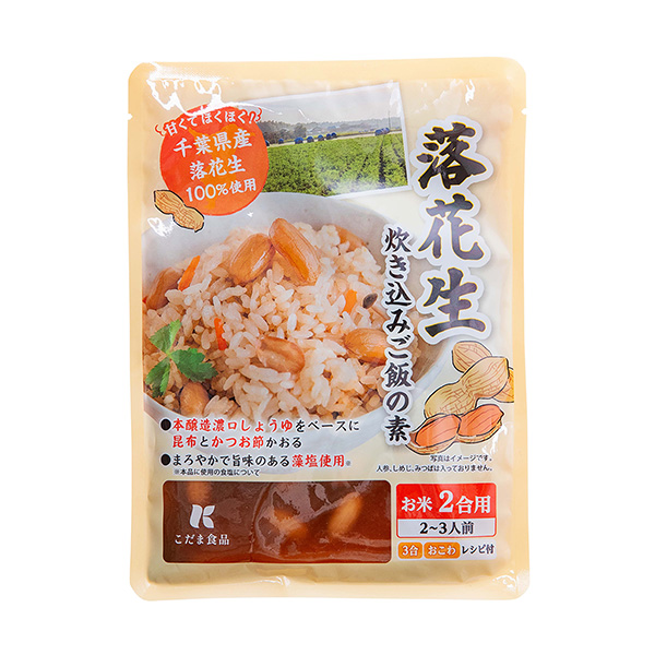 包裝設(shè)計(jì)欣賞花生煮飯的素(回聲食品) (圖1)