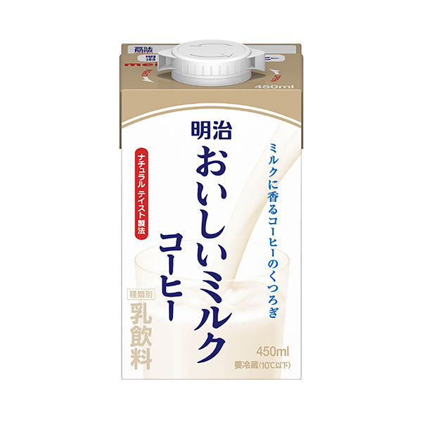 包裝設計欣賞明治美味＜牛奶咖啡＞ (明治) (圖1)